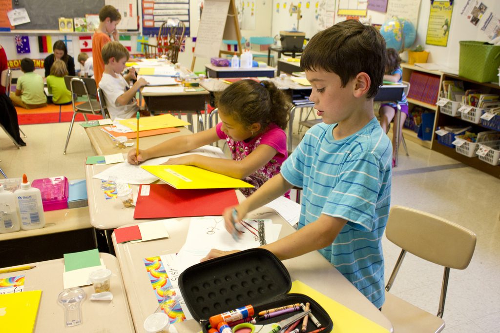 2nd grade writing class