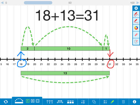 Math number rack